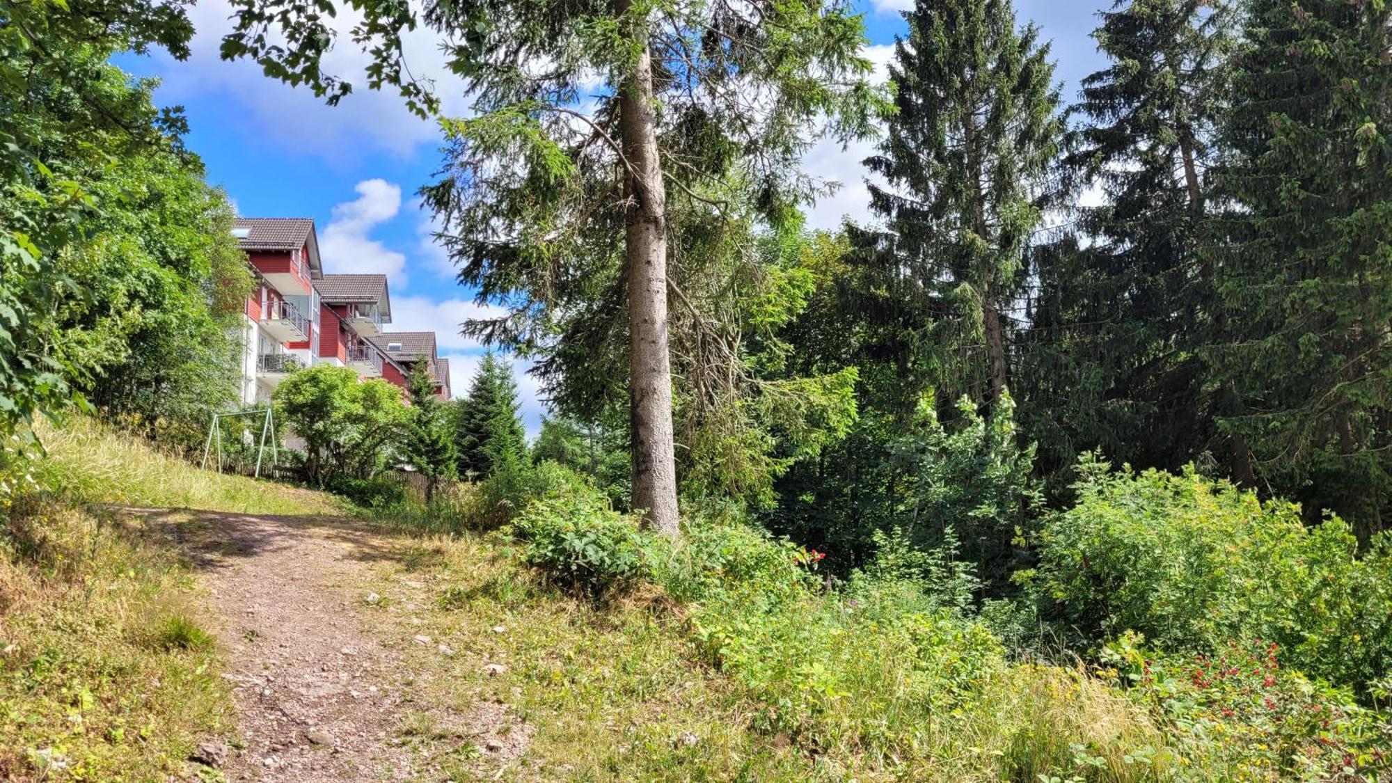 Wohlfuehl-Ferienwohnung Mit Tiefgarage Im Gruenen Оберхоф Экстерьер фото