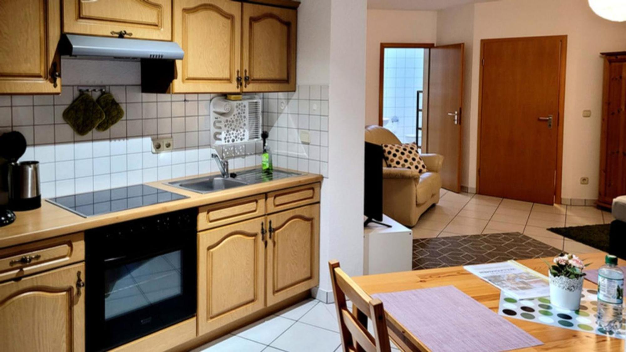 Wohlfuehl-Ferienwohnung Mit Tiefgarage Im Gruenen Оберхоф Экстерьер фото